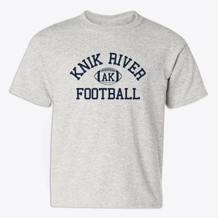 Knik River Alaska Football Youth T-shirt