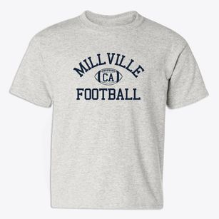 Millville California Football Youth T-shirt