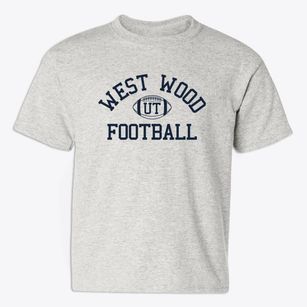West Wood Utah Football Youth T-shirt