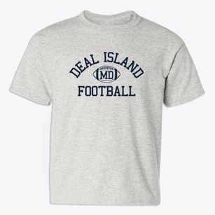 Deal Island Maryland Football Youth T-shirt