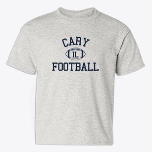 Cary Illinois Football Youth T-shirt