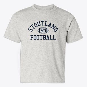 Stoutland Missouri Football Youth T-shirt