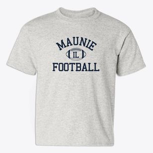 Maunie Illinois Football Youth T-shirt