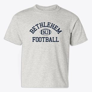Bethlehem New Jersey Football Youth T-shirt