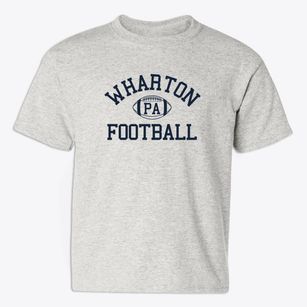 Wharton Pennsylvania Football Youth T-shirt