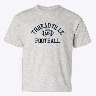 Threadville Mississippi Football Youth T-shirt