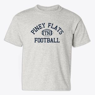 Piney Flats Tennessee Football Youth T-shirt
