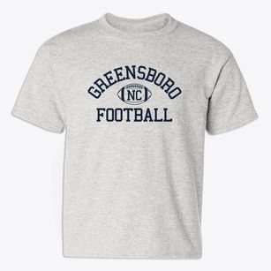 Greensboro North Carolina Football Youth T-shirt