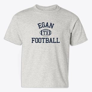 Egan Texas Football Youth T-shirt