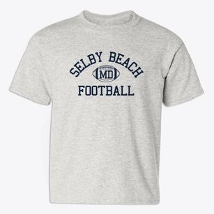 Selby Beach Maryland Football Youth T-shirt