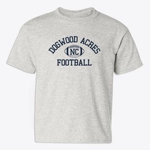 Dogwood Acres North Carolina Football Youth T-shirt
