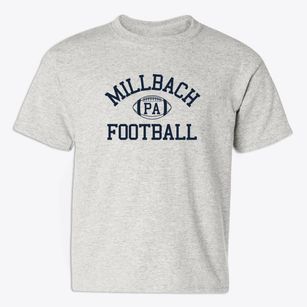 Millbach Pennsylvania Football Youth T-shirt