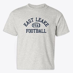 East Leake Virginia Football Youth T-shirt