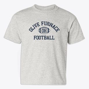Olive Furnace Ohio Football Youth T-shirt