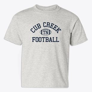 Cub Creek Tennessee Football Youth T-shirt
