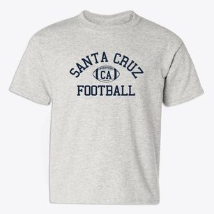Santa Cruz California Football Youth T-shirt
