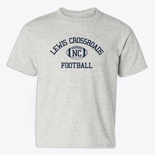 Lewis Crossroads North Carolina Football Youth T-shirt