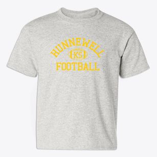 Hunnewell Kansas Football Youth T-shirt