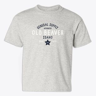Old Beaver Idaho General Supply Youth T-shirt
