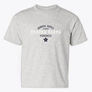 Orapax Farms Virginia General Supply Youth T-shirt