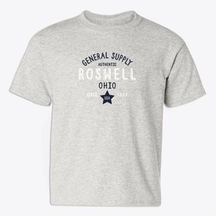 Roswell Ohio General Supply Youth T-shirt
