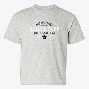 Bailey Camp North Carolina General Supply Youth T-shirt