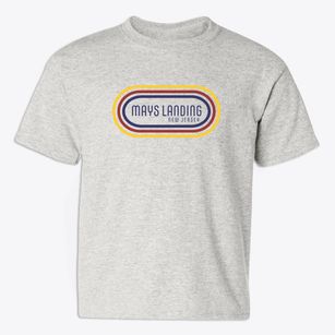 Mays Landing New Jersey Color Loop Youth T-shirt