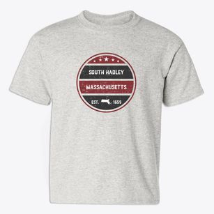 South Hadley Massachusetts Americana Youth T-shirt