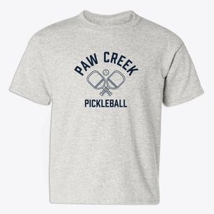 Paw Creek North Carolina Pickleball Youth T-shirt