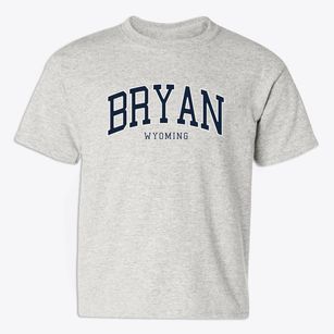 Bryan Wyoming Traditional Youth T-shirt
