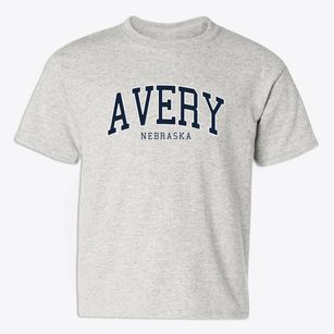 Avery Nebraska Traditional Youth T-shirt