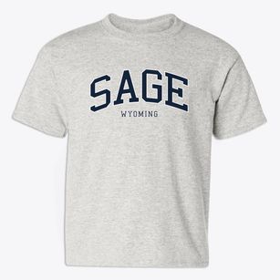 Sage Wyoming Traditional Youth T-shirt