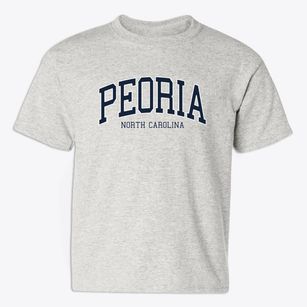 Peoria North Carolina Traditional Youth T-shirt