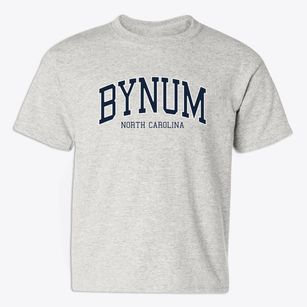 Bynum North Carolina Traditional Youth T-shirt
