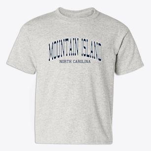 Mountain Island North Carolina Traditional Youth T-shirt