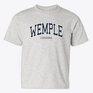 Wemple Louisiana Traditional Youth T-shirt