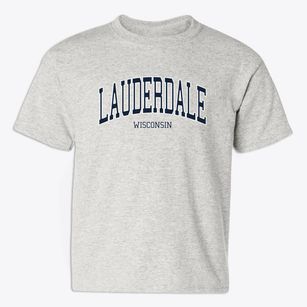 Lauderdale Wisconsin Traditional Youth T-shirt