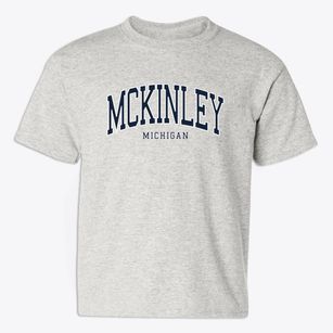 Mckinley Michigan Traditional Youth T-shirt