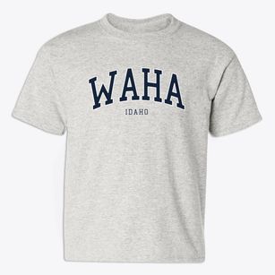 Waha Idaho Traditional Youth T-shirt
