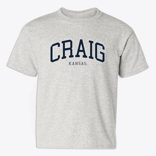 Craig Kansas Traditional Youth T-shirt