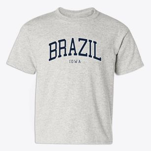 Brazil Iowa Traditional Youth T-shirt