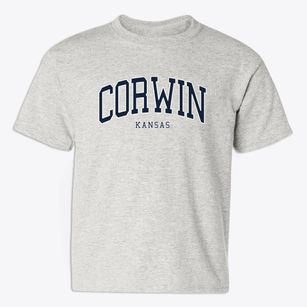 Corwin Kansas Traditional Youth T-shirt