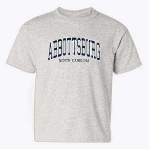 Abbottsburg North Carolina Traditional Youth T-shirt