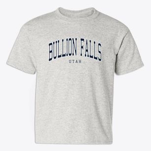 Bullion Falls Utah Traditional Youth T-shirt
