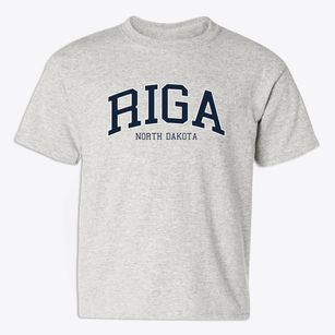 Riga North Dakota Traditional Youth T-shirt