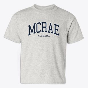 Mcrae Alabama Traditional Youth T-shirt