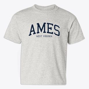 Ames West Virginia Traditional Youth T-shirt