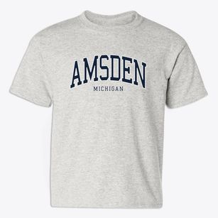 Amsden Michigan Traditional Youth T-shirt
