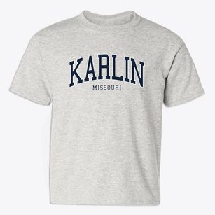 Karlin Missouri Traditional Youth T-shirt