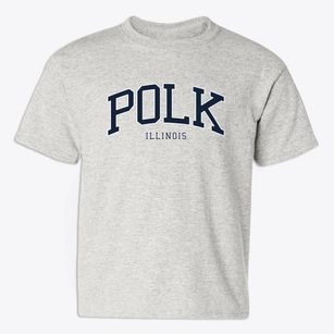 Polk Illinois Traditional Youth T-shirt